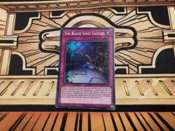 The Black Goat Laughs MP25-EN057 1st Prismatic Secret Rare NM Yugioh Card - Image 1