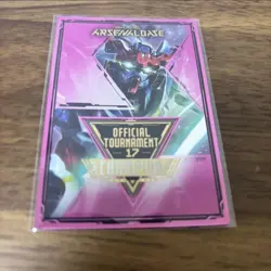 YuGiOh Arsenal Base FQ4 Tournament Champion Certificate Trading - Image 1