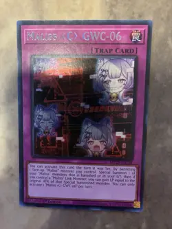 Yugioh! TCG - Maliss C GWC-06 - Prismatic Secret Rare -2025 Mega-Pack MP25-EN128 - Image 1