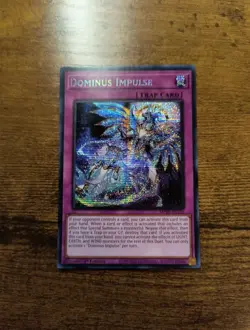 Dominus Impulse MP25-EN116 Prismatic Secret Rare 2025 Mega Pack Yugioh - Image 1