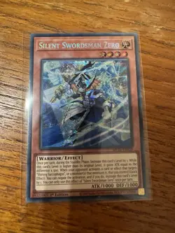 Silent Swordsman Zero - MP25-EN059 - Prismatic Secret Rare YuGiOh - Image 1
