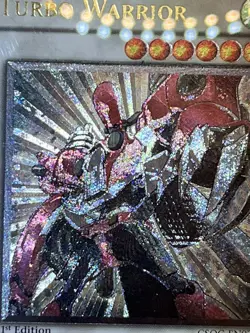 PSA 10 Turbo Warrior GREY MISPRINT Csoc 1st Ed Ultimate Rare Yugioh Gem Mint - Image 4
