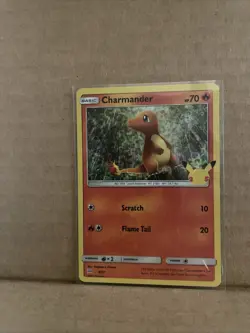 Pokemon Charmander 9/25 HOLO 25th Anniversary Mcdonalds Promo 2021 Card - Image 1