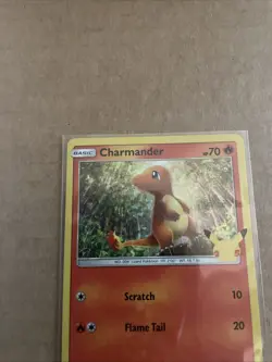 Pokemon Charmander 9/25 HOLO 25th Anniversary Mcdonalds Promo 2021 Card - Image 3