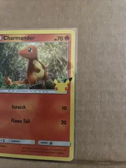 Pokemon Charmander 9/25 HOLO 25th Anniversary Mcdonalds Promo 2021 Card - Image 5