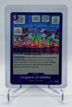 One Piece Card - OP06-079 PRB01 - Kingdom of GERMA - Textured Foil - NM - Image 1