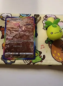 Aerodactyl EX 084/066 TCG Pokemon Pocket TCG Mythical Island Textured ART CARD - Image 2