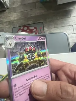 Claydol 95/197 Obsidian Flames Rare Holo Pokemon Card 2023 TCG NM In A Toploader - Image 3