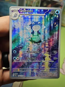 Poliwhirl 176/165 Illustration Rare 151 Pokemon Near Mint -----#1 - Image 1