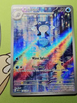 Poliwhirl 176/165 Illustration Rare 151 Pokemon Near Mint -----#1 - Image 2