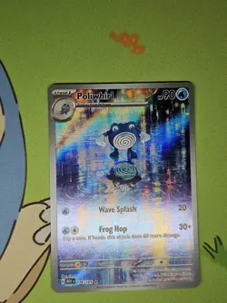 Poliwhirl 176/165 Illustration Rare 151 Pokemon Near Mint -----#1 - Image 4