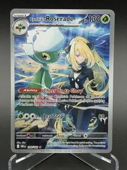Cynthia's Roserade 184/182 Sv10: Destined Rivals Holo Pokemon EN - Image 1
