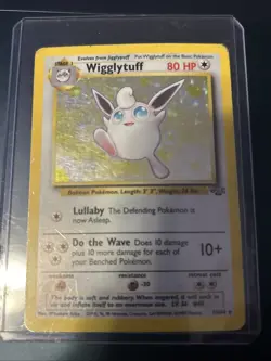 Pokemon Card - 1st Edition Wigglytuff Jungle 16/64 Holo Rare - Image 1