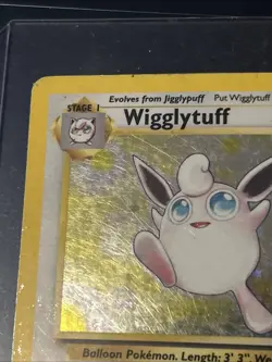 Pokemon Card - 1st Edition Wigglytuff Jungle 16/64 Holo Rare - Image 3