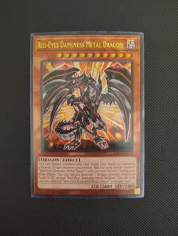 Yu-Gi-Oh! Red-Eyes Darkness Metal Dragon QCSR RA03-EN212 1st Edition - Image 1