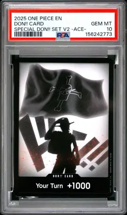 One Piece Special Don!! PSA 10 Promo Set Vol. 1, 2 & 3 Luffy/Ace/Sabo SEQ Certs - Image 3