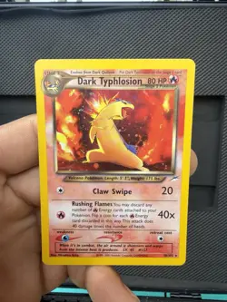 NM Dark Typhlosion Holo 10/105 Unlimited Neo Destiny Pokemon Card - Image 1