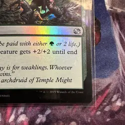 Mutagenic Growth Modern Masters 2015 MM2 NM Foil MTG Instant Uncommon Magic Card - Image 4