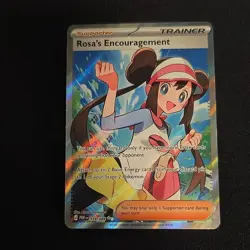Pokemon Rosa's Encouragement Full Art Trainer Holo Card 114/088 perfect order - Image 1