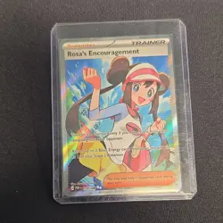 Pokemon Rosa's Encouragement Full Art Trainer Holo Card 114/088 perfect order - Image 3