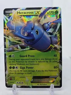 Pokemon Card Heracross EX 4/111 from Furious Fists -P10 - Image 1