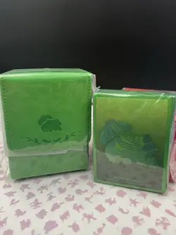 Pokemon TCG Deck Box & Card Sleeves Bulbasaur, Charmander and Squirtle - Image 2