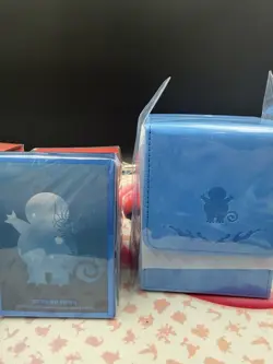 Pokemon TCG Deck Box & Card Sleeves Bulbasaur, Charmander and Squirtle - Image 4