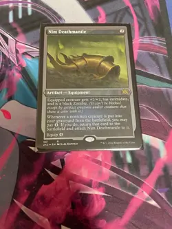 MTG - NIM DEATHMANTLE - RARE - 2X2 - NM - FOIL ETCHED - Image 1
