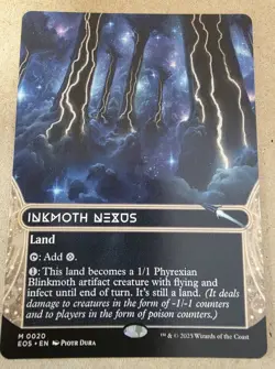 Inkmoth Nexus - #20 (Borderless) Edge of Eternities: Stellar Sights Regular Mtg - Image 1