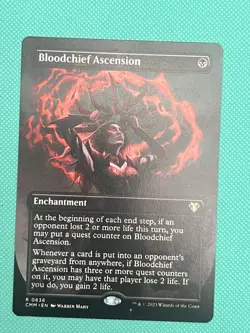 Bloodchief Ascension Borderless Rare Black 636 MTG NM - Image 1