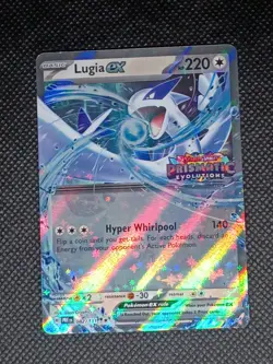 Lugia ex (Prismatic Evolutions Stamped) 082/131 Holofoil Pokemon Near Mint - Image 1