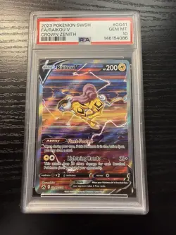 PSA 10! Raikou V (GG41/GG70) Crown Zenith S&V Illustration Rare Pokemon Card! - Image 1