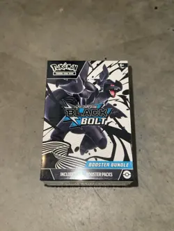 Pokemon TCG Scarlet & Violet Black Bolt Booster Bundle – Sealed & New - Image 1