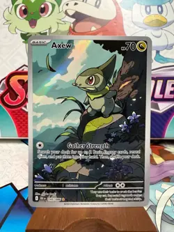 Axew 145/086 Illustration Rare - Black Bolt English - Pokemon TCG - SHIPS FAST - Image 1