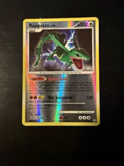 Pokemon TCG Rayquaza Legends Awakened 14/146 Reverse Holo Rare - Image 1