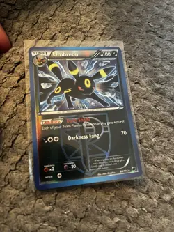 Pokemon TCG Umbreon Team Plasma Reverse Holo 64/116 Excellent Condition Rare - Image 1
