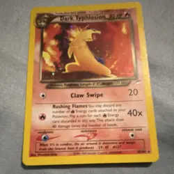 Dark Typhlosion Neo Destiny 10/105 Holo Rare Unlimited English 80 HP TCG - Image 1