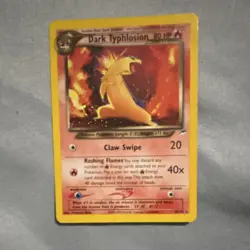 Dark Typhlosion Neo Destiny 10/105 Holo Rare Unlimited English 80 HP TCG - Image 2