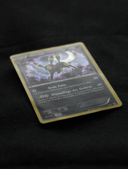 Pokemon "Noctali / Umbreon" 9/12 *Holo* McDonald's 2013 - French - Played - Image 3