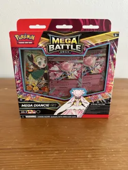 Sealed New Pokemon TCG Mega Battle Deck (Mega Diancie Ex) - Image 1
