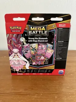 Sealed New Pokemon TCG Mega Battle Deck (Mega Diancie Ex) - Image 2