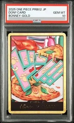2025 PSA 10 DON!! Card Jewelry Bonney Super Parallel Gold ONE PIECE Card Japan - Image 1