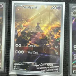 Pokemon TCG Sandygast 214/193 Sv02: Paldea Evolved Illustration Rare Holo 90HP - Image 1