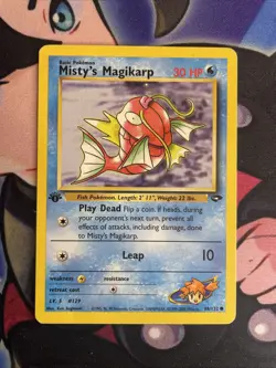 Misty's Magikarp 88/132 Pokemon Card Gym Challenge 1st Edition Lp - Image 1
