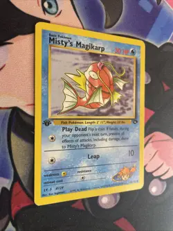 Misty's Magikarp 88/132 Pokemon Card Gym Challenge 1st Edition Lp - Image 2