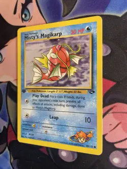 Misty's Magikarp 88/132 Pokemon Card Gym Challenge 1st Edition Lp - Image 3