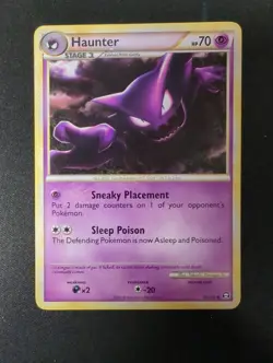 Pokemon TCG Haunter HGSS Triumphant 35/102 Regular Uncommon Non Holo - LP - Image 1