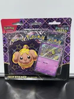 Pokemon TCG Scarlet & Violet Paldean Fates Tech Sticker Collection | Fidough | - Image 1