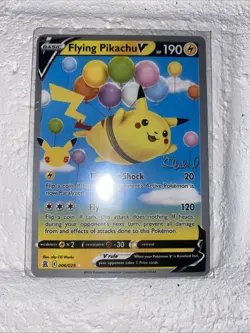 Pokemon Flying Pikachu V 006/025 2022 World Championships Celebration - Image 1