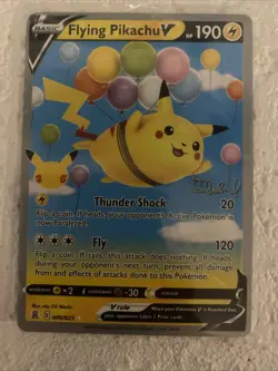 Pokemon Flying Pikachu V 006/025 2022 World Championships Celebration - Image 2